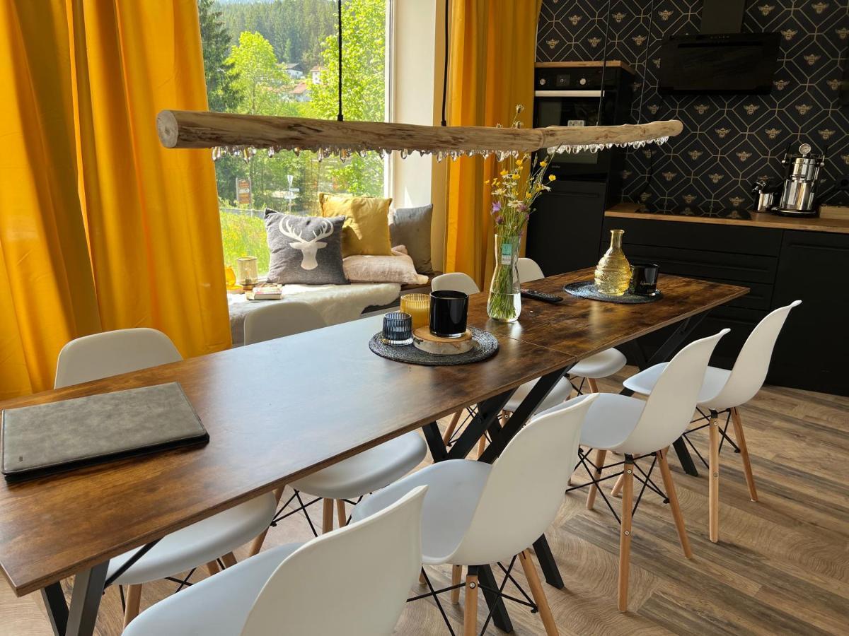 Bavaria Mountain Lodge Ski Arber Osser Bayrischer Wald Designer Ferienwohnung Lohberg Dış mekan fotoğraf